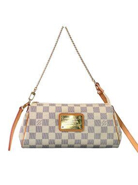 Louis Vuitton Damier Azur Chain Shoulder Bag